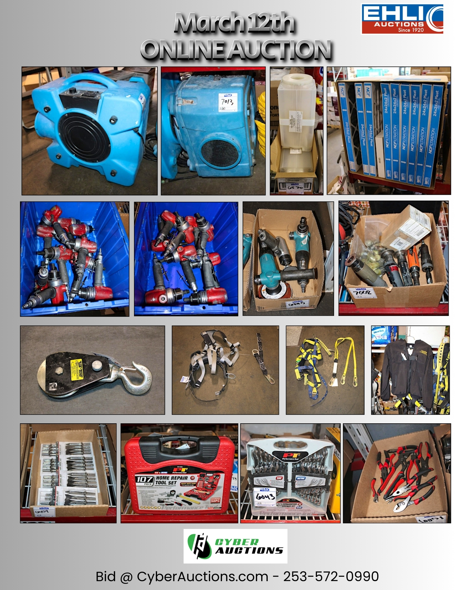 March 12th Auction